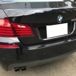 BMW 523i ステアリングの色剥がれ補修