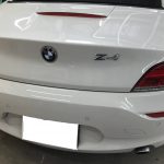 BMW Z4 本革シートの擦れ補修