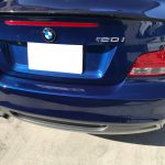 BMW 120i ステアリングの色剥がれ補修