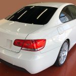 BMW 320i ドアインナーグリップのベタツキ、塗装はげの補修