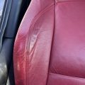 BMW Z4 本革シートの色擦れ補修