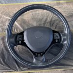 スズキ ハスラー ステアリングの生地剥がれ補修