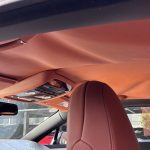 ベントレー コンチネンタルGT ルーフライニング(本革天井生地)の剥がれ補修
