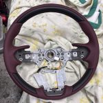 レクサス LX 本革ステアリングの生地張替