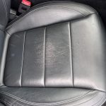 メルセデスベンツ E250 本革シートの擦り傷補修