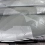 メルセデスベンツ 560SL 本革シートの切れ(小)補修