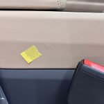 ポルシェ カイエン センターコンソールの擦り傷補修