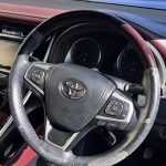 トヨタ ハリアー 本革ステアリングの生地剥がれ補修